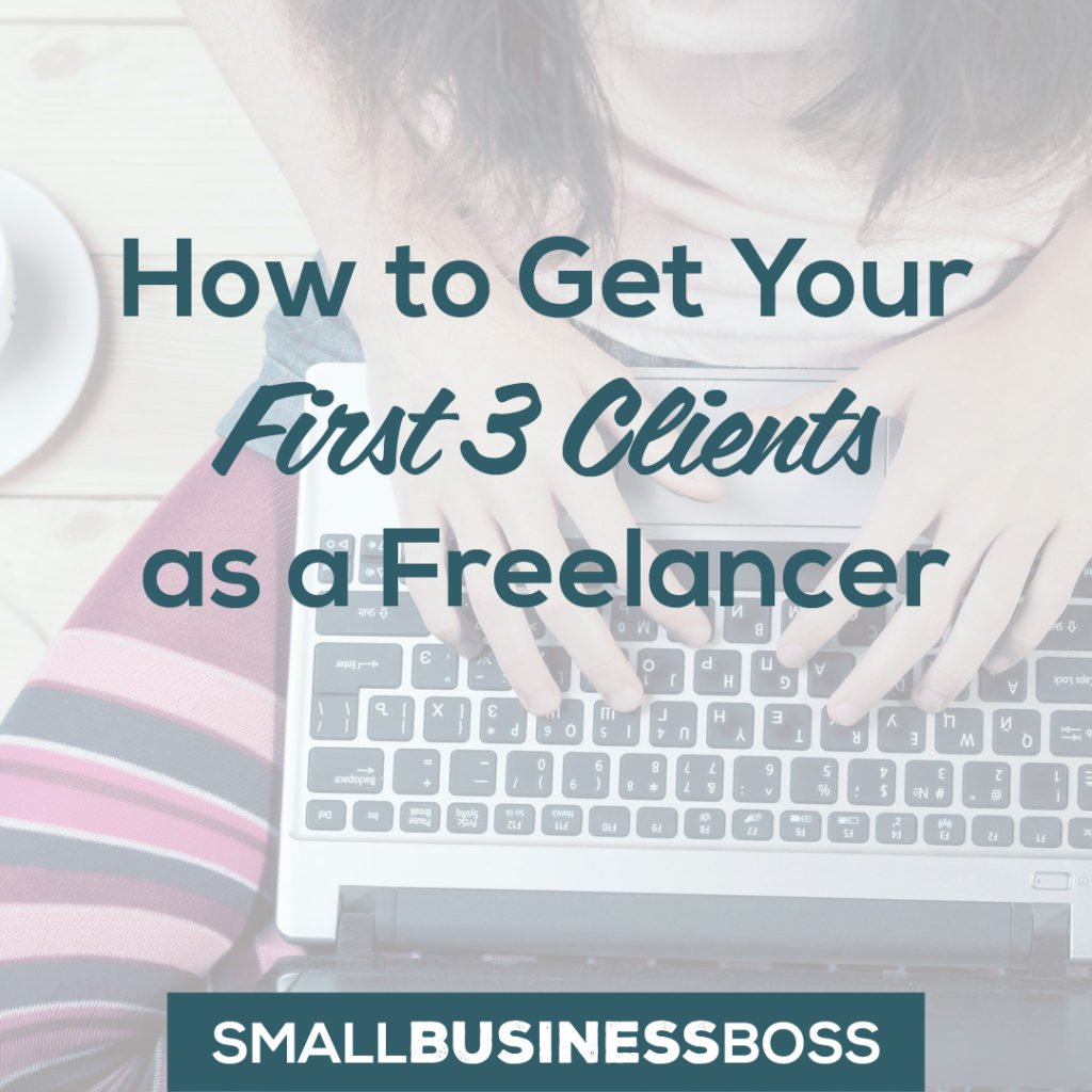 How to get your first three clients