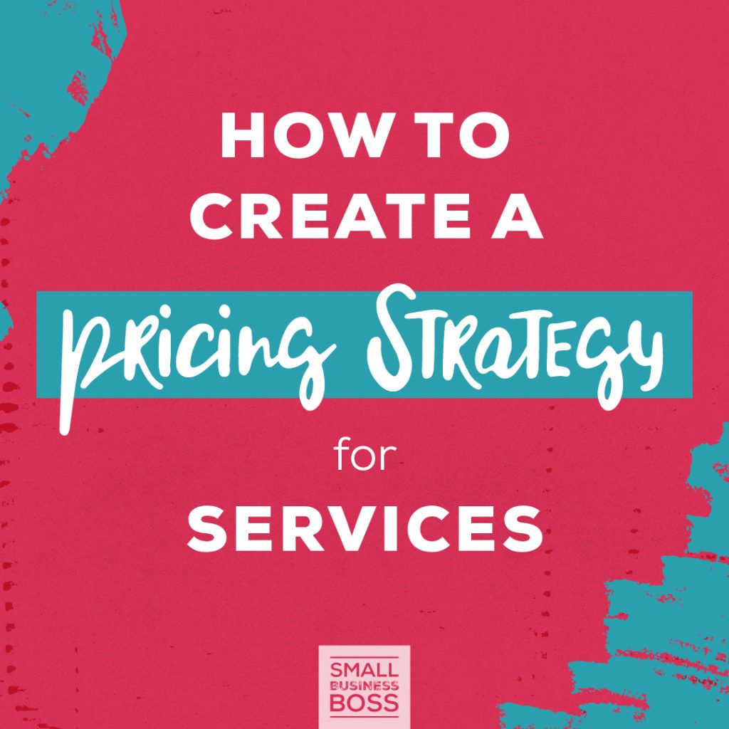 Pricing strategy for services