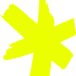 yellow asterisk