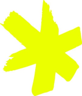 yellow asterisk