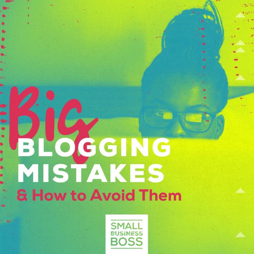 Blogging mistakes