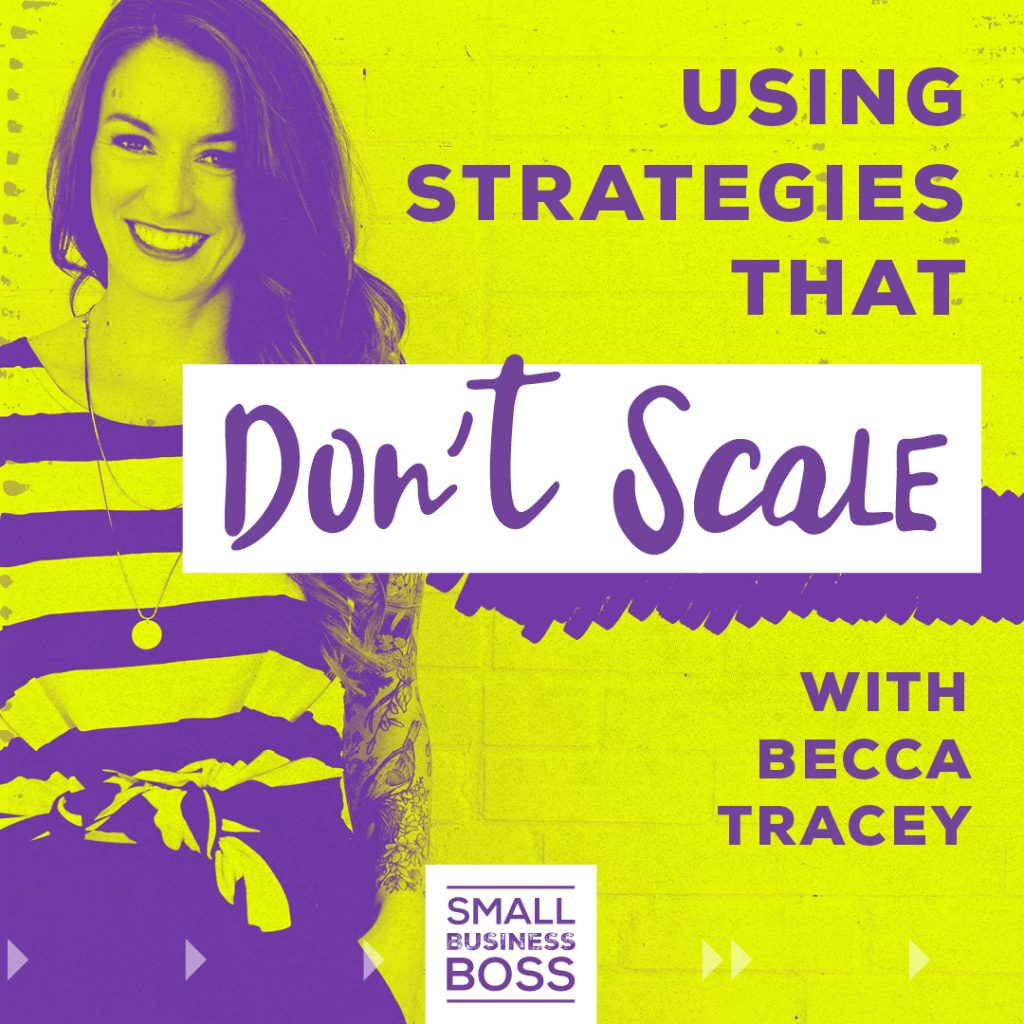 Using strategies that don't scale