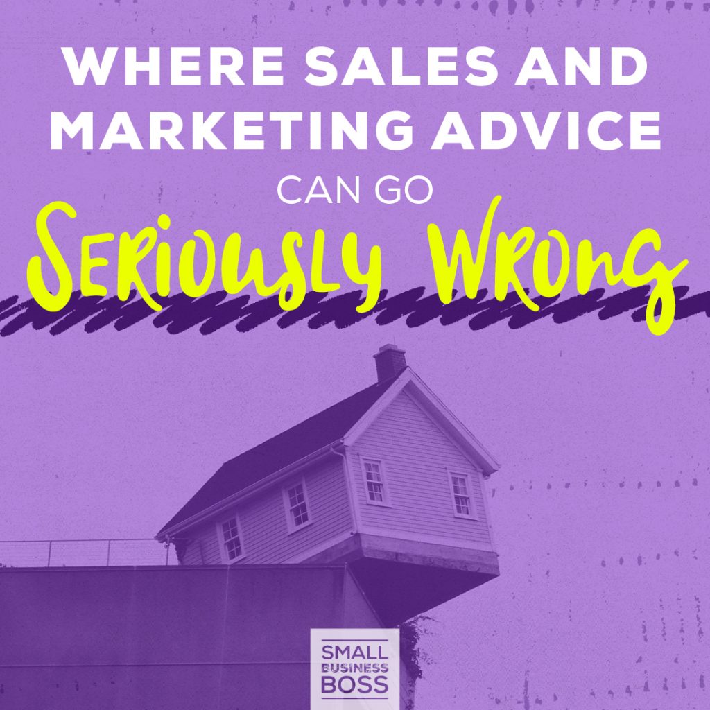 sales and marketing advice