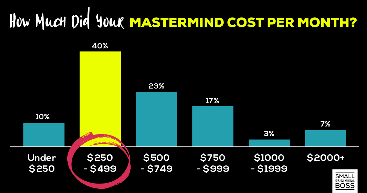 how much did your mastermind cost