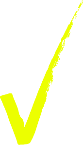 yellow checkmark