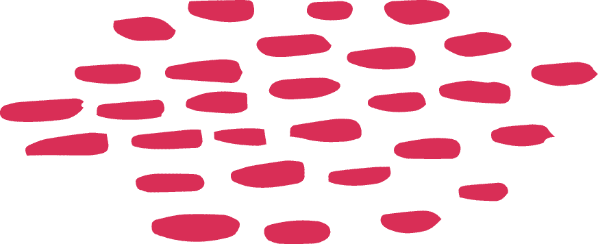 scribble red dots