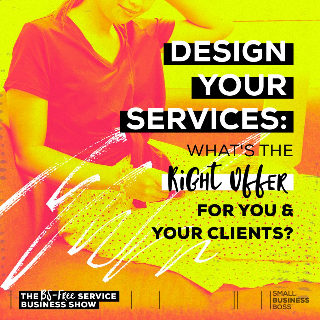 text that reads "design your services"