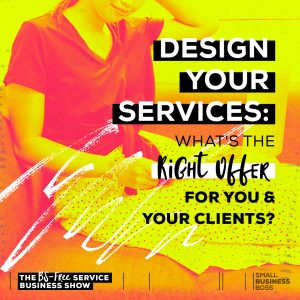 text that reads "design your services"