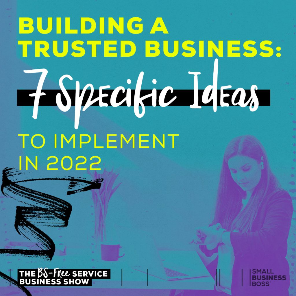 building a trusted business