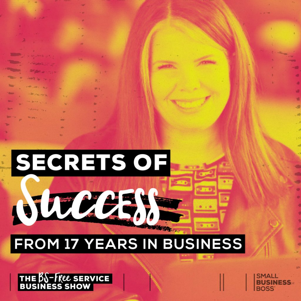 image of maggie with text that reads "secrets of success"
