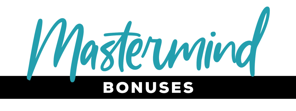 text that reads "Mastermind Bonuses"