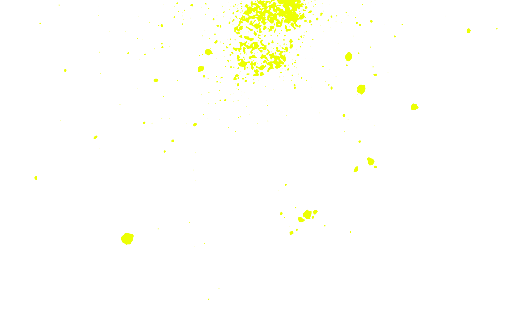 BSFMM Splatter Yellow Top