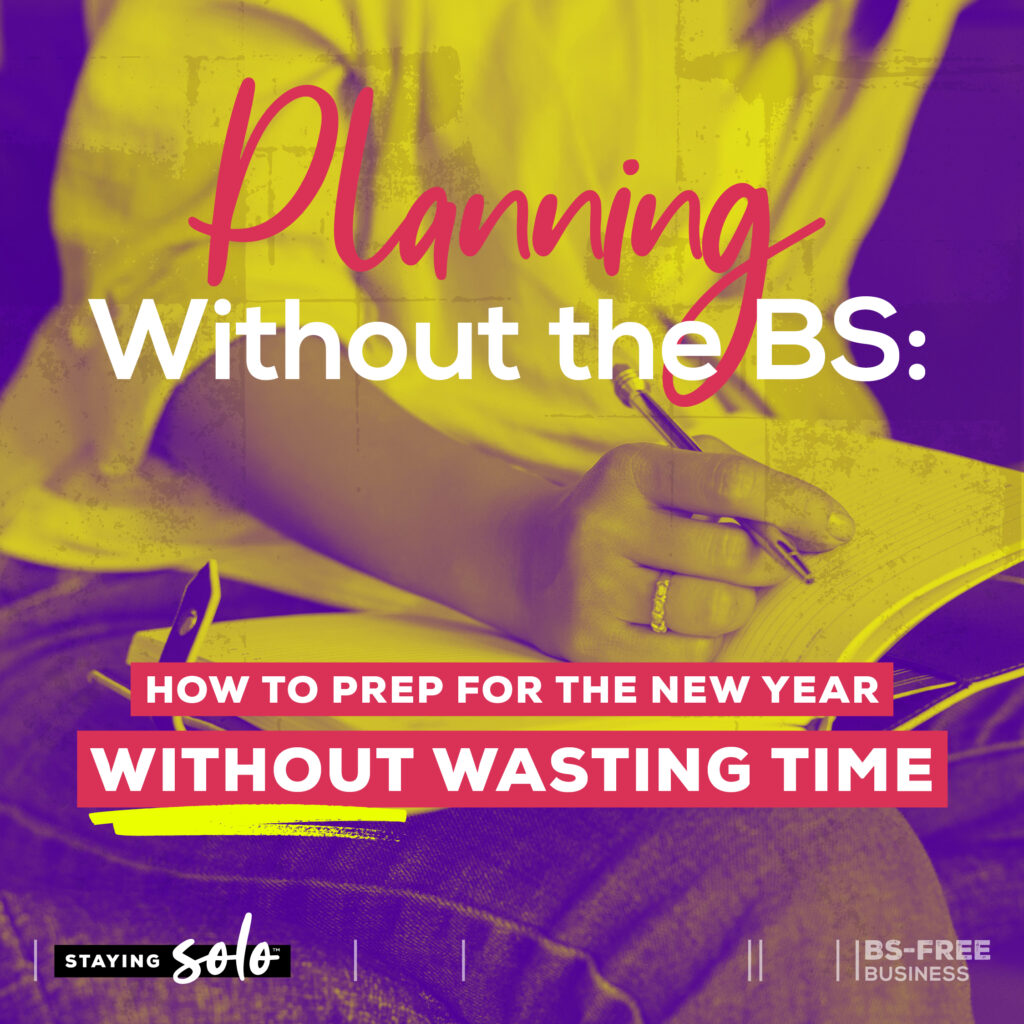 Planning Without the BS: How to Prep for the New Year Without Wasting Time