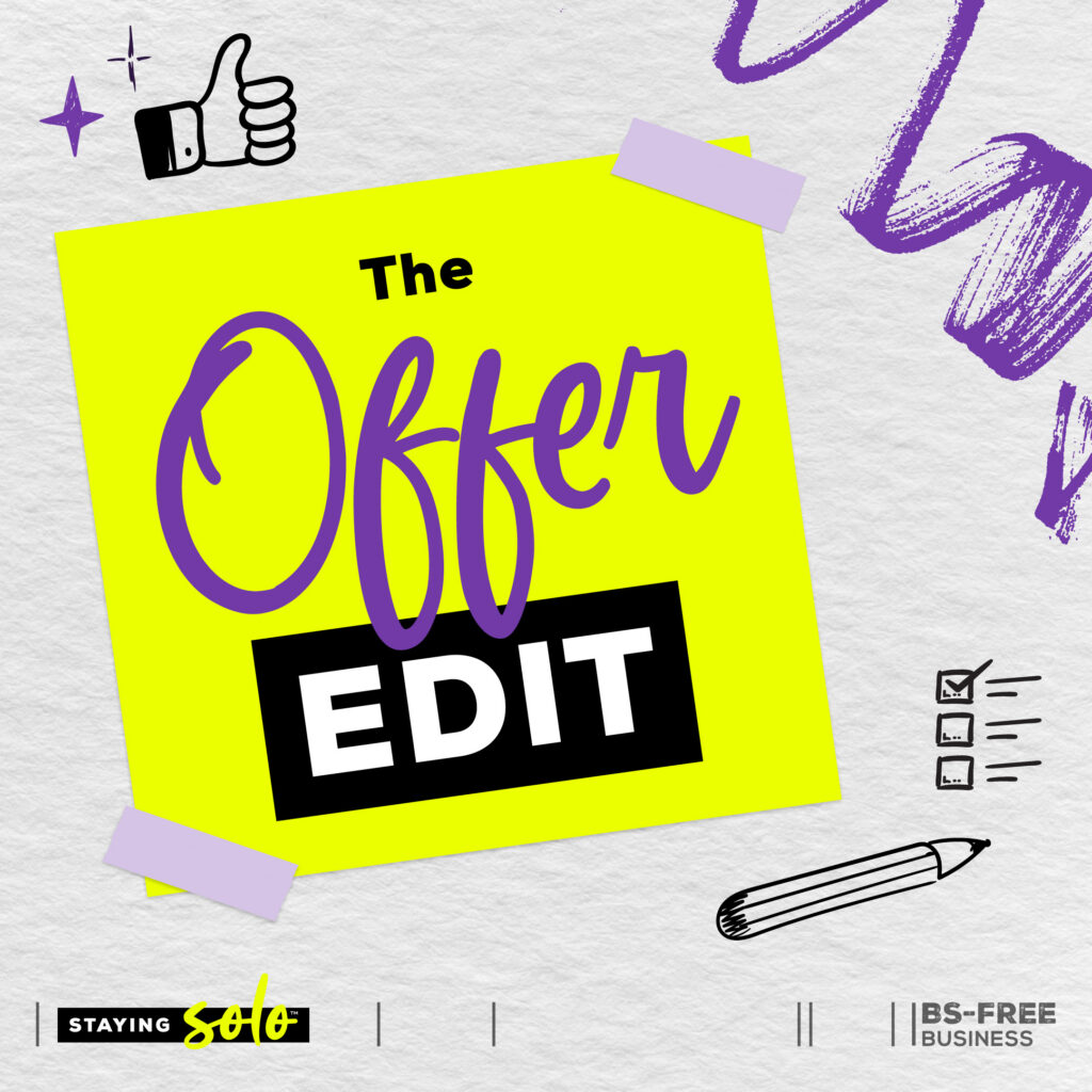 The Offer Edit